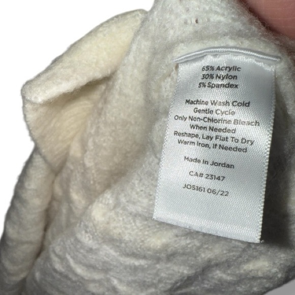 Talbots | Cream Cable Knit Turtleneck Sweater | XL (Petite) - Picture 3 of 3